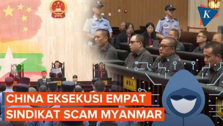 China Eksekusi Lagi Empat Anggota Sindikat Scam Myanmar