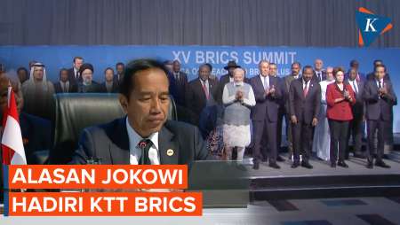 Indonesia Bukan Negara Anggota, Kenapa Jokowi Hadiri KTT BRICS?