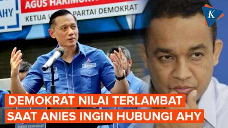 Nasdem Bilang Anies Sudah Hubungi AHY, Demokrat Nilai Terlambat