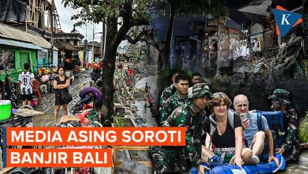 Media Asing Sorot Banjir Bali: Terparah dalam 1 Dekade