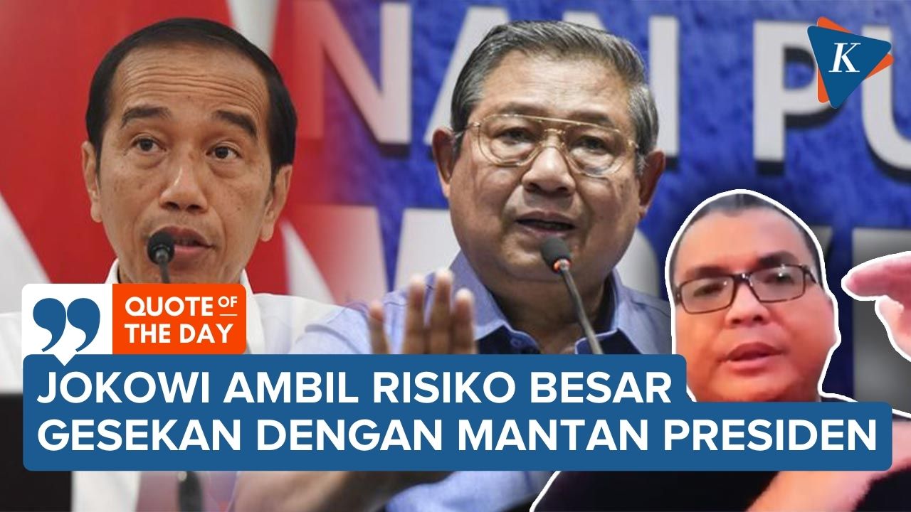 Jokowi Dinilai Rela Bergesekan dengan SBY demi Menjadi King Maker 2024