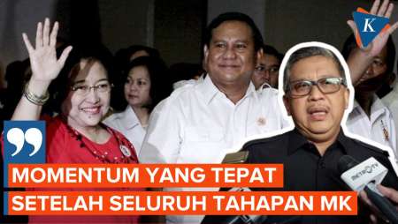 Hasto Benarkan Wacana Pertemuan Megawati dan Prabowo, Kapan?
