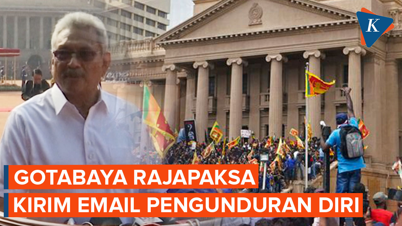 Gotabaya Rajapaksa Akhirnya Kirim Email Pengunduran Diri