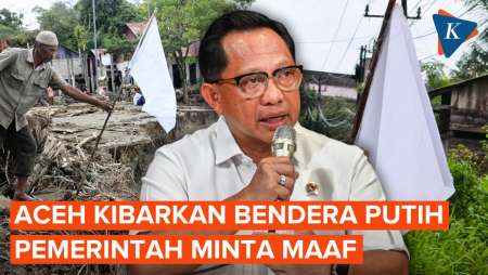Isi Permintaan Maaf Tito Usai Bendera Putih Berkibar Di Aceh 