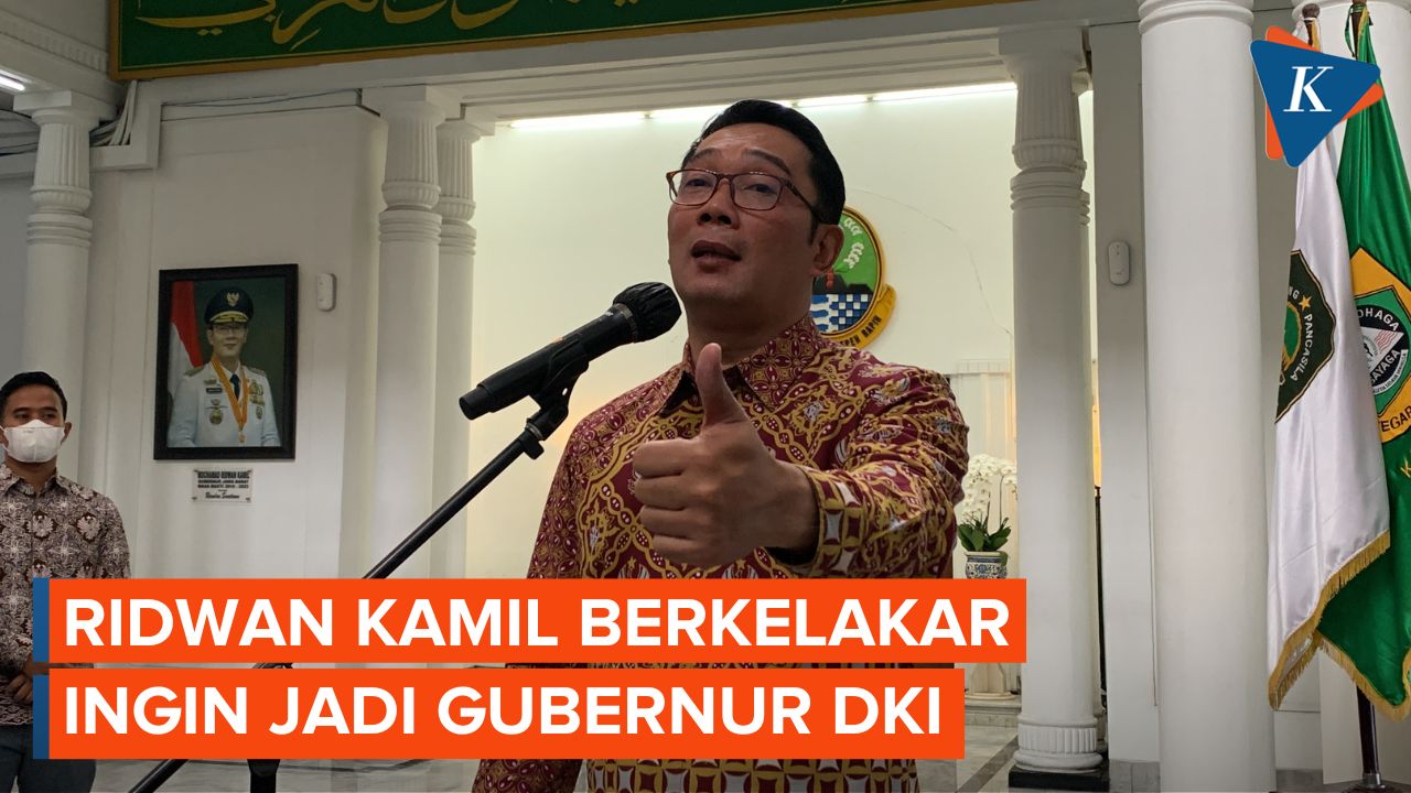 Saat Ridwan Kamil Terngiang-ngiang Jabatan Gubernur DKI...