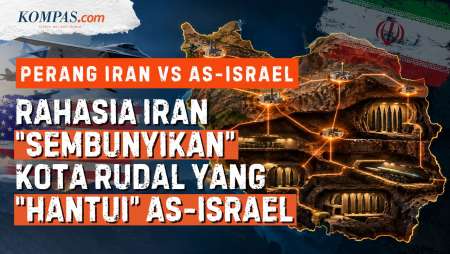 Rahasia Kota Rudal Iran: Senjata Bawah Tanah yang Menghantui AS-Israel