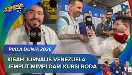 Kisah Jurnalis Venezuela Di Piala Dunia 2026, Jemput Mimpi Dari Kursi Roda