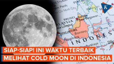 Siap-siap Besok Ada Cold Moon, Ini Waktu Terbaik Melihatnya Di Indonesia