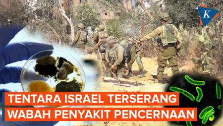 Tentara Israel di Gaza Keracunan Makanan, Alami Diare Parah dan Demam Tinggi