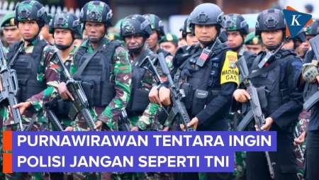 Jimly Asshiddiqie: Purnawirawan Tentara Ingin Polisi Jangan Seperti TNI
