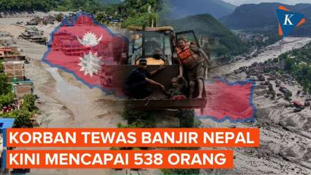Korban Tewas Banjir Nepal Terus Bertambah, Sudah Lampaui 500 Orang!