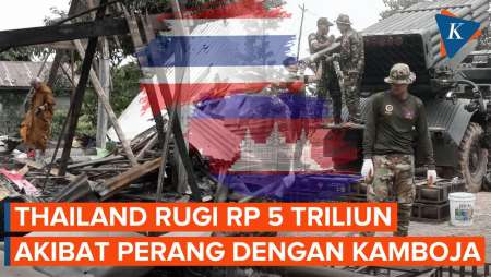 Thailand Alami Kerugian Rp 5 Triliun usai Perang 5 Hari dengan Kamboja
