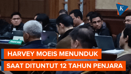 Reaksi Harvey Moeis Saat Dituntut 12 Tahun Penjara di Kasus Korupsi Timah