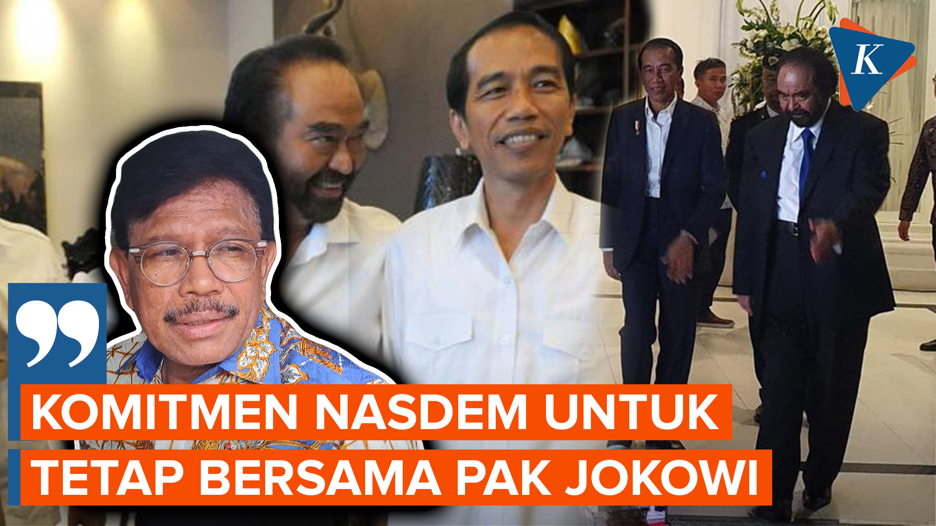 Respons Johnny G Plate soal Surya Paloh Tak Diundang Jokowi di Istana