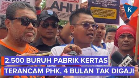 2.500 Buruh PT Pakerin Sidoarjo Terancam PHK, Sudah Bulan Tak Dapat Gaji