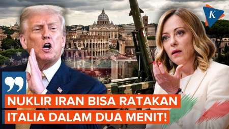 Kesal Tak Dibantu Roma, Trump: Nuklir Iran Bisa Ratakan Italia Dalam 2 Menit!
