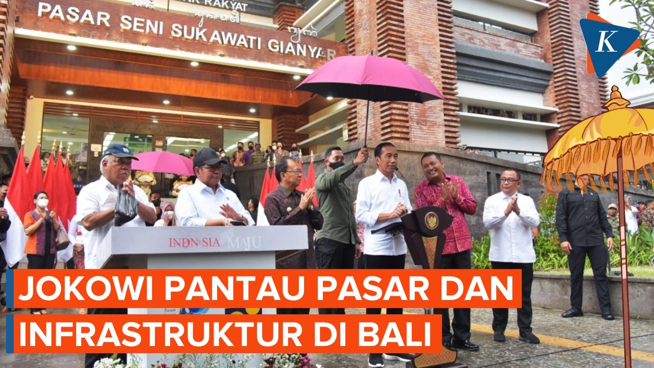 Hari Kedua Kunker di Bali, Jokowi Akan Cek Pasar dan Resmikan Infrastruktur