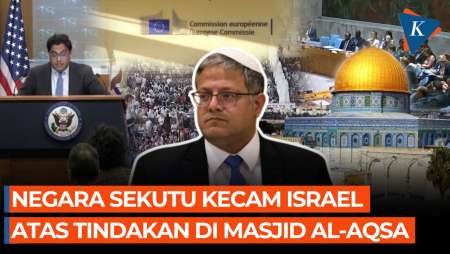 AS, UE, PBB Kecam Provokasi Menteri Israel yang Pimpin Ibadah di Al Aqsa