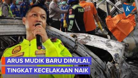 Angka Kecelakaan Naik di Awal Arus Mudik Tahun Ini, Warga Diingatkan Selalu Waspada