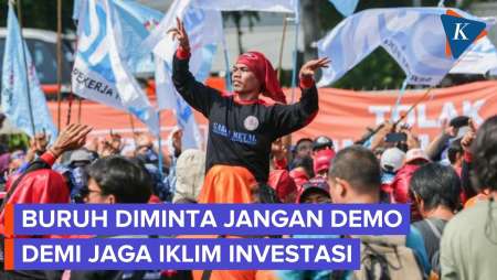 Pemerintah Minta Buruh Tahan Diri Turun Ke Jalan, Utamakan Mediasi