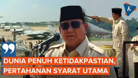 Siram Air Bunga Ke Jet Rafale, Prabowo Resmikan Deretan Alutsista Untuk TNI