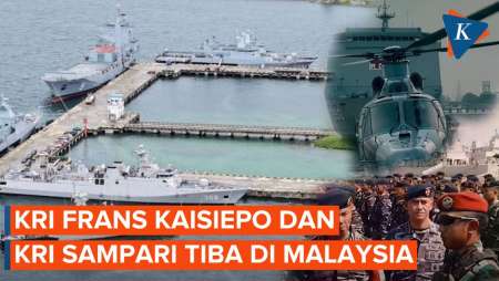 Dua Kapal Perang TNI AL Bersandar di Malaysia, Ada Apa?