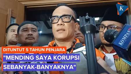 Noel: Mending Korupsi Banyak, Beda Hukumannya Cuma Setahun