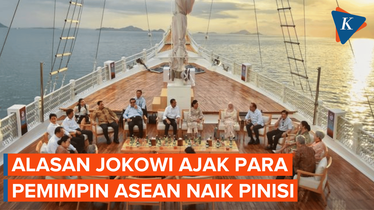 Tak Sekadar Jalan-jalan, Ini Maksud Jokowi Ajak Pemimpin ASEAN Naik Kapal Pinisi