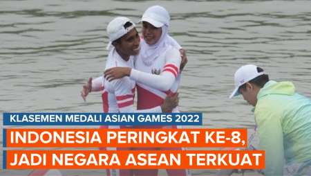 Klasemen Medali Asian Games 2022, Indonesia Jadi Negara Asia Tenggara Terkuat