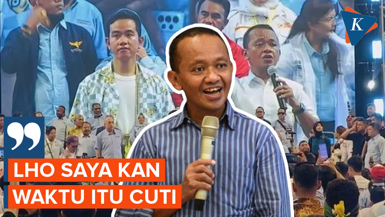 Pembelaan Bahlil Usai Namanya Terseret dalam Sidang Sengketa Pilpres, Tegaskan Sedang Cuti