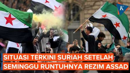 Kondisi Terini Suriah Usai Hampir Seminggu Rezim Assad Runtuh oleh HTS