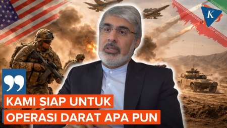 Iran Tak Gentar, Siap Hadapi Semua Skenario Termasuk Serangan Darat