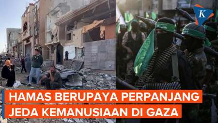 Hamas Berupaya Perpanjang Jeda Kemanusiaan di Jalur Gaza