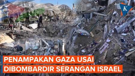 Potret Kehancuran di Gaza Usai Serangan Israel Selama Libur Idul Adha 2026