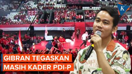 Digoda PSI, Gibran Tegaskan Masih Kader PDI-P