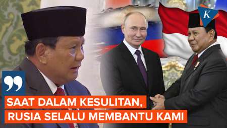 Prabowo Kenang Jasa Rusia di Hadapan Putin, dari Proyek GBK hingga Monas