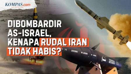 Kenapa Rudal Iran Tak Habis Balas AS Dan Israel?