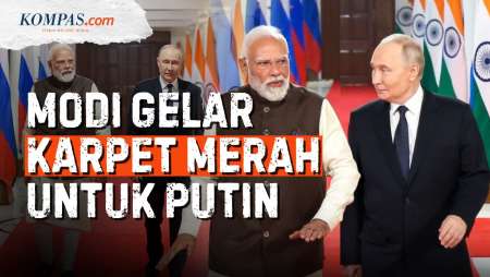 Karpet Merah Modi untuk Putin di India