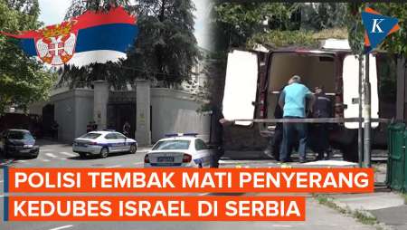 Pria Serang Kedubes Israel di Serbia, Berakhir Ditembak Mati