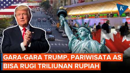 Gara-gara Trump Warga Kanada Enggan ke AS, Pariwisata Bisa Rugi Triliunan Rupiah