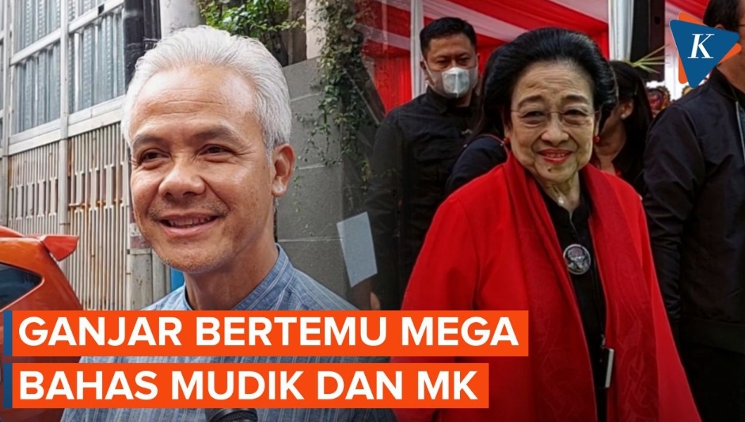 Ganjar Temui Megawati Selama 45 Menit, Apa yang Dibahas?