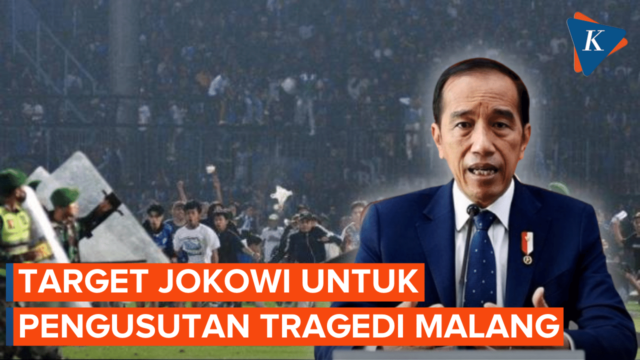 Jokowi Desak Pengusutan Kanjuruhan