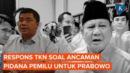 Menurut TKN, Bawaslu Tak Pernah Singgung Prabowo Terancam Pidana Pemilu