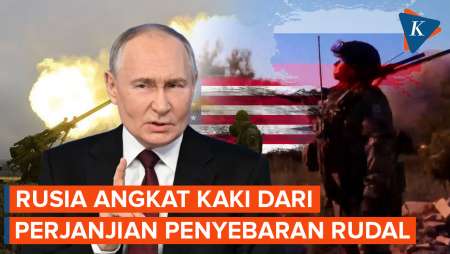 Makin Pelik, Rusia Cabut dari Perjanjian Moratorium Rudal, Kecewa dengan AS?