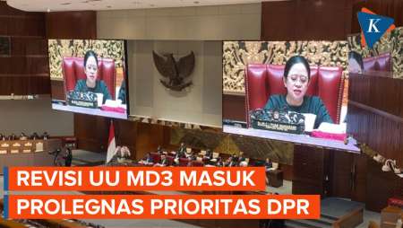 Sekjen DPR: Revisi UU MD3 Masuk Prolegnas Prioritas 2024