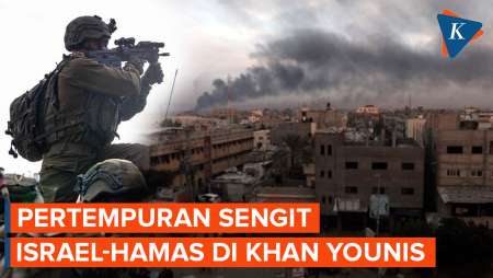 Perang Kota Hamas dan Israel Pecah di Khan Younis