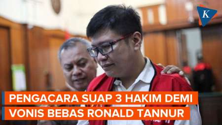 Pengacara Ronald Tannur Diduga Suap 3 Hakim PN Surabaya demi Vonis Bebas Kliennya