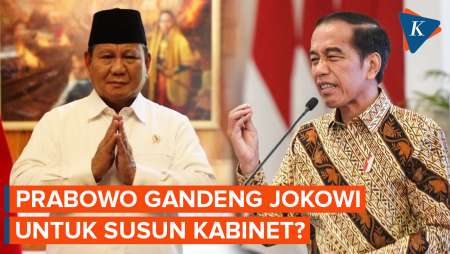 Jokowi Dilibatkan dalam Penyusunan Kabinet Prabowo