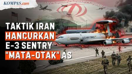 E-3 Sentry Hancur, Bagaimana Cara Iran Lumpuhkan "Mata-Otak" AS?