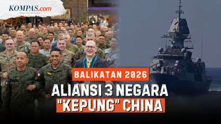 "Aroma" Ancaman China Vs Aliansi Tiga Negara di Dekat Taiwan